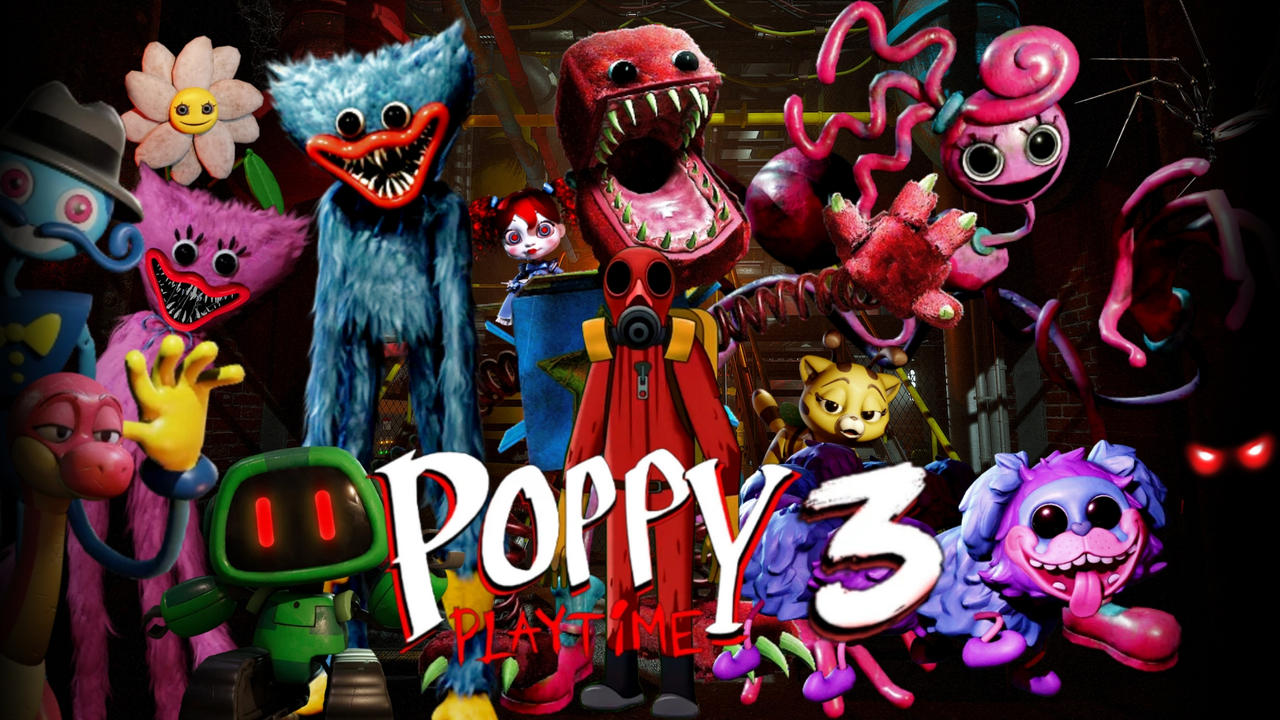 Poppy playtime chapter 3 banner (steam version) (Fanmade)