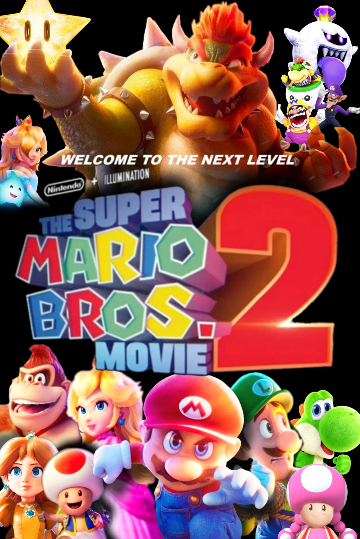 The Super Mario Bros. Movie 2 Poster and Quick Script