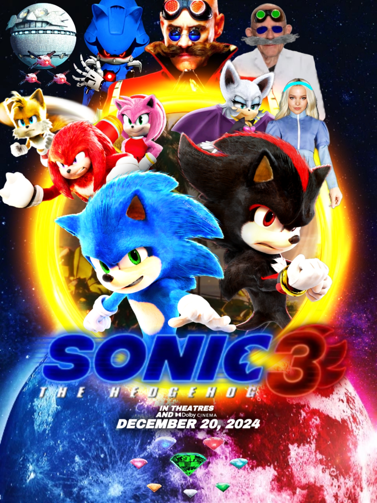 Custom sonic movie 3 posters : r/SonicTheMovie