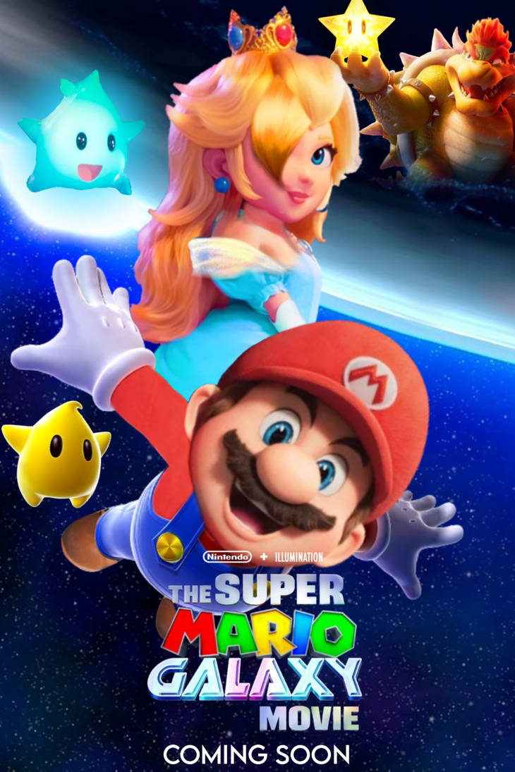 The Super Mario Galaxy Movie custom poster by Nikisawesom on DeviantArt The Super Mario Galaxy Movie custom poster by Nikisawesom on DeviantArt