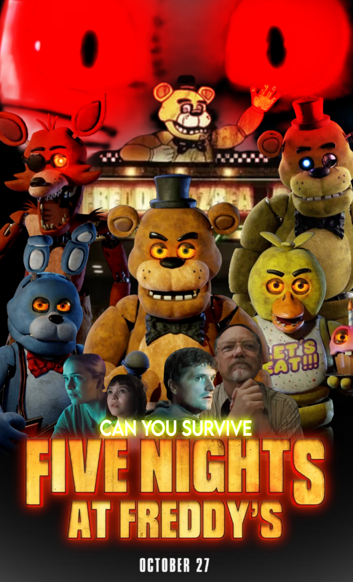 Fnaf Movie, Five Nights at Freddy's Movie | iPad Case & Skin