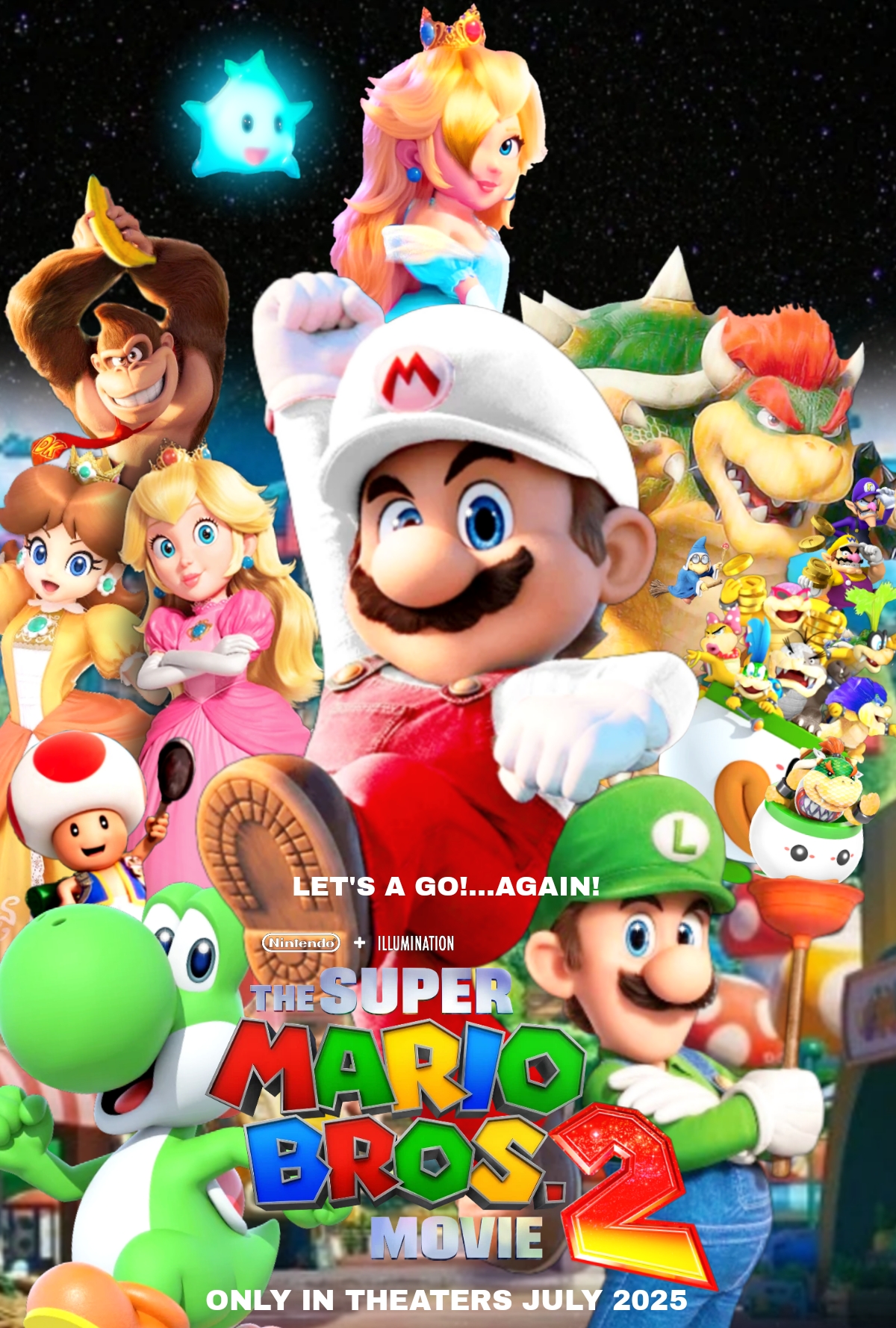 The Super Mario Bros Movie 2 (2025) Concept Poster by JazTheMurderDrone on  DeviantArt