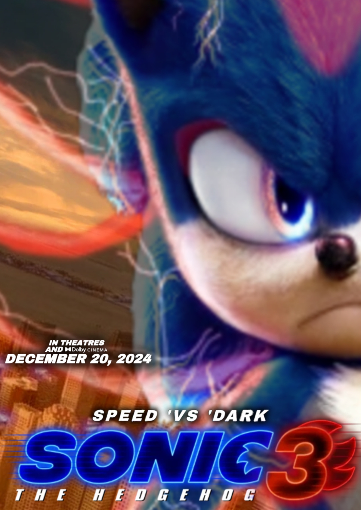 Sonic movienews on X: SPEED VS DARK! Sonic Movie 3 fan-Made poster created  by myself Sonicmovienews 🔥😆💙👀 Poster design: sonicmovienews 👀 #sonic  #SonicTheHedegehog #sonicmovie #sonicmovie3 #sonic3 #ShadowTheHedgehog  #Knuckles #knucklestheechidna