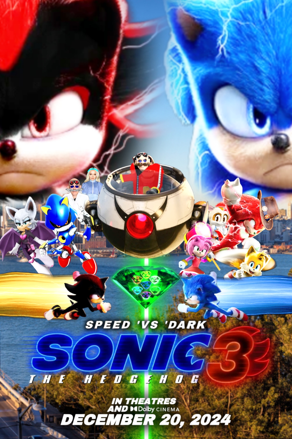 Sonic Movie 4 Poster by paulinaolguin on DeviantArt