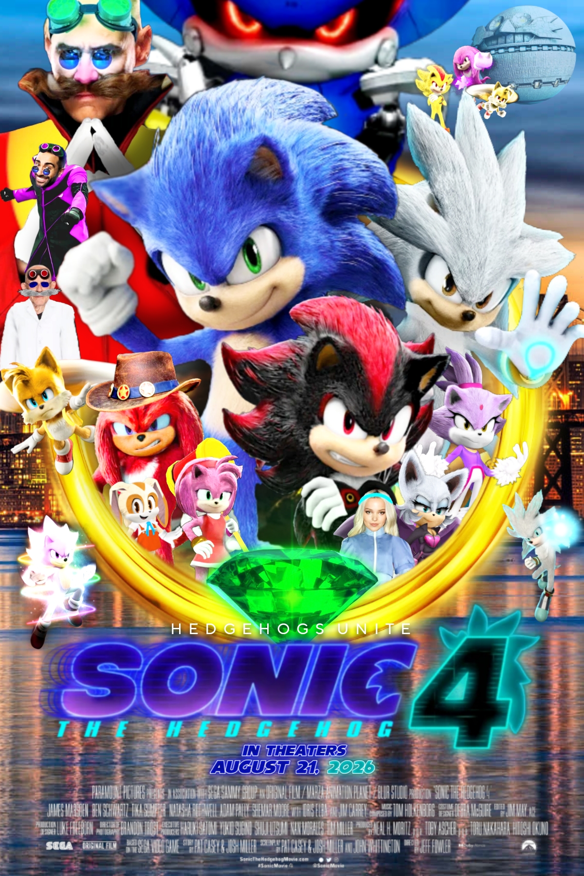 Sonic The Hedgehog Movie 4 fanmade poster by Nikisawesom on DeviantArt