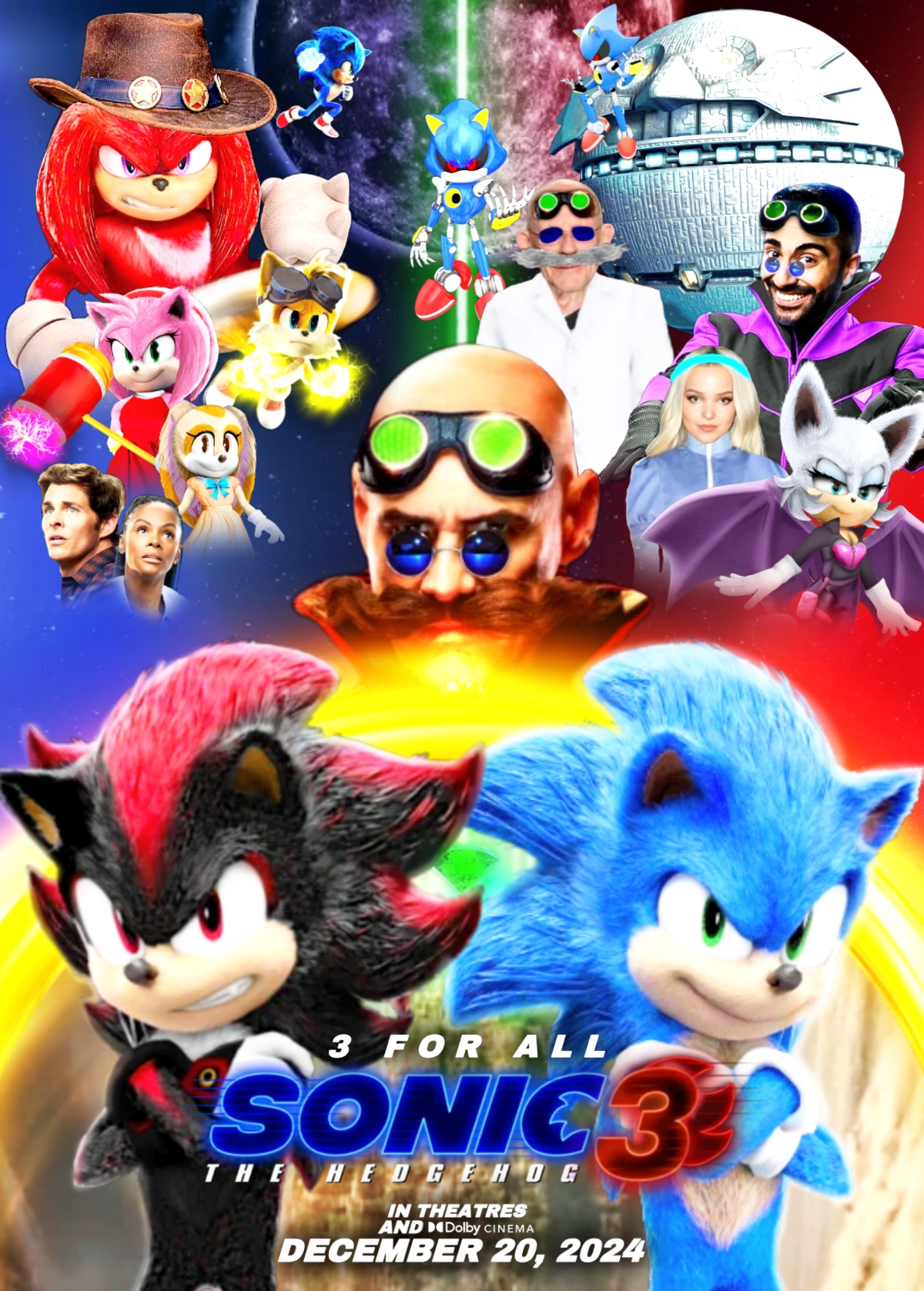 Sonic 3 Poster by NoisyBoiii on DeviantArt