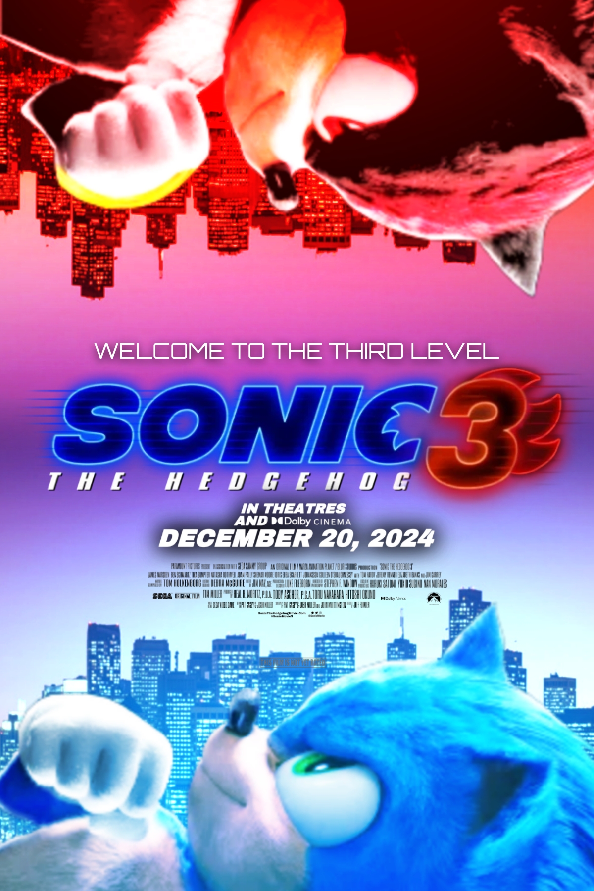 Sonic 3 Poster by NoisyBoiii on DeviantArt