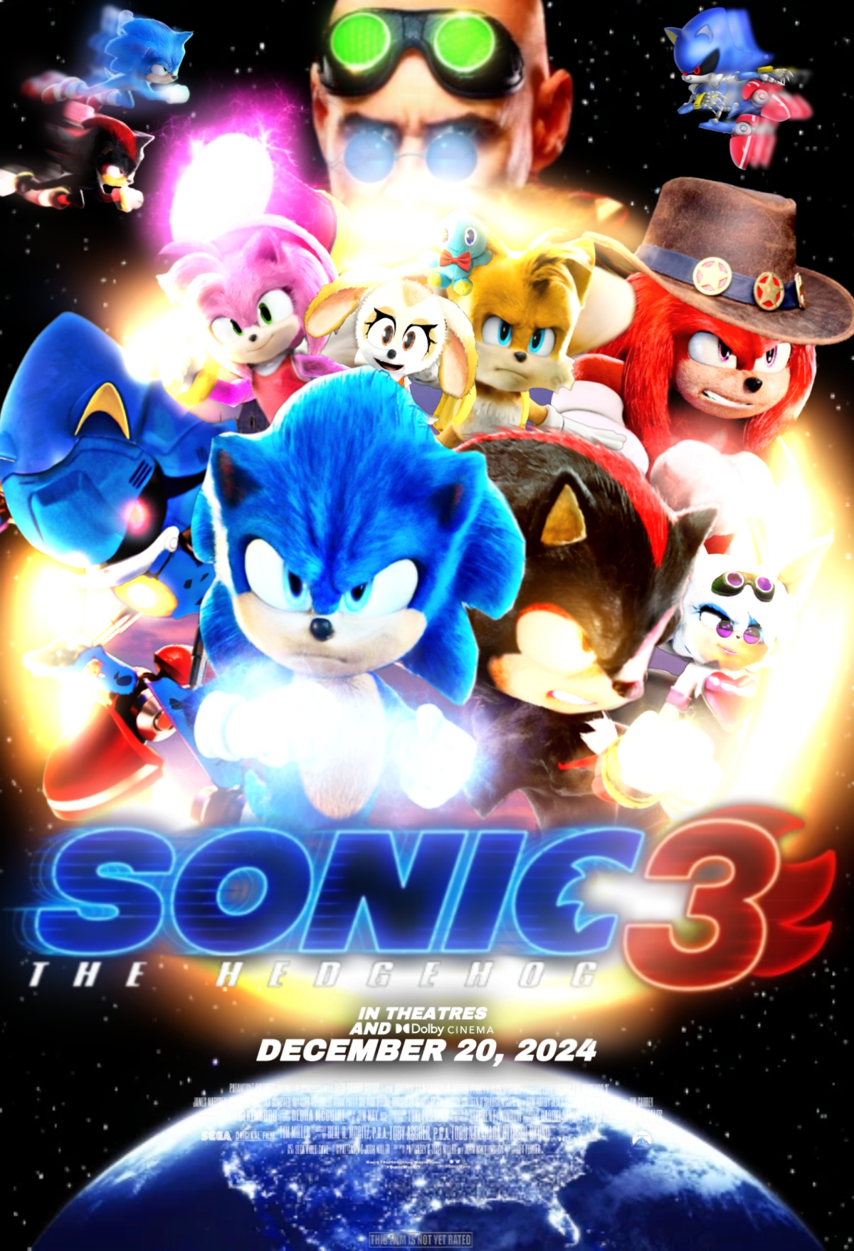 I made a custom poster for the Sonic Movie 3 : r/SonicTheHedgehog