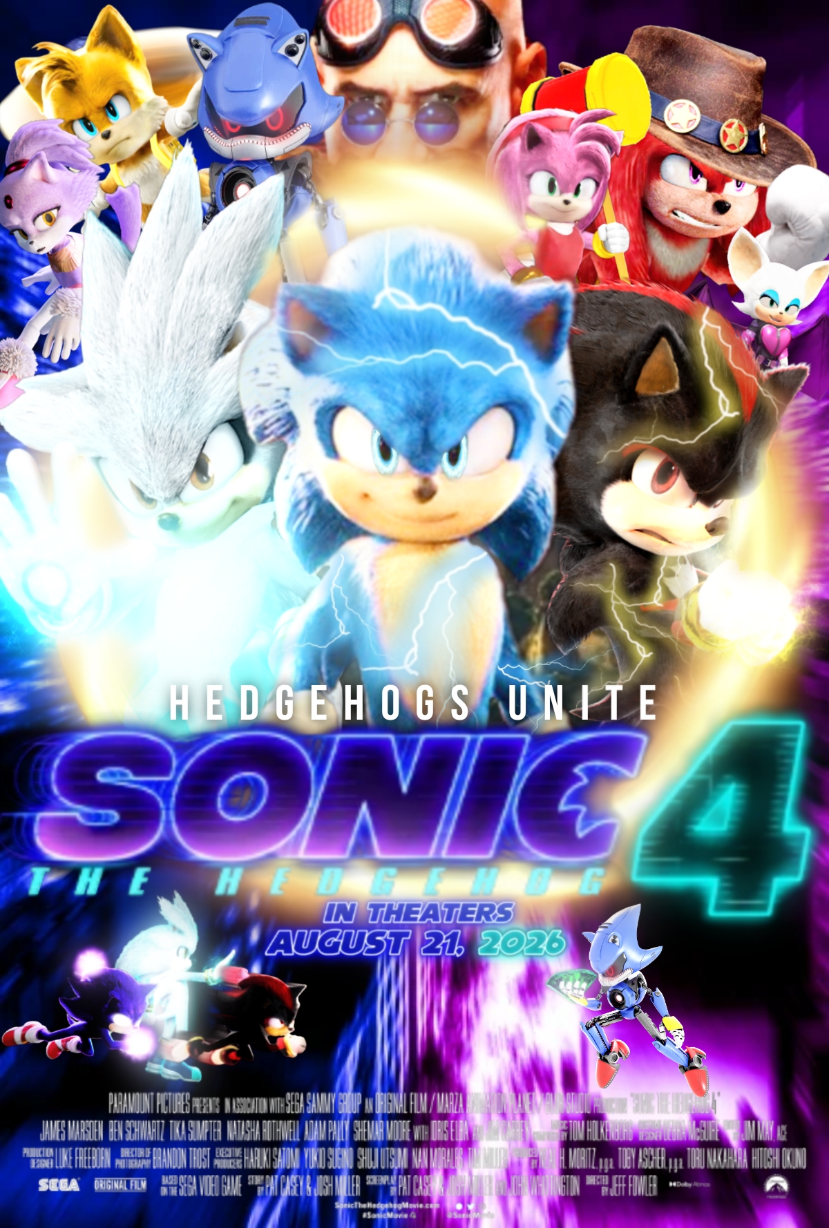 Sonic Movie 3 Poster(Fan Made) by TailsTheDesigner92 on DeviantArt