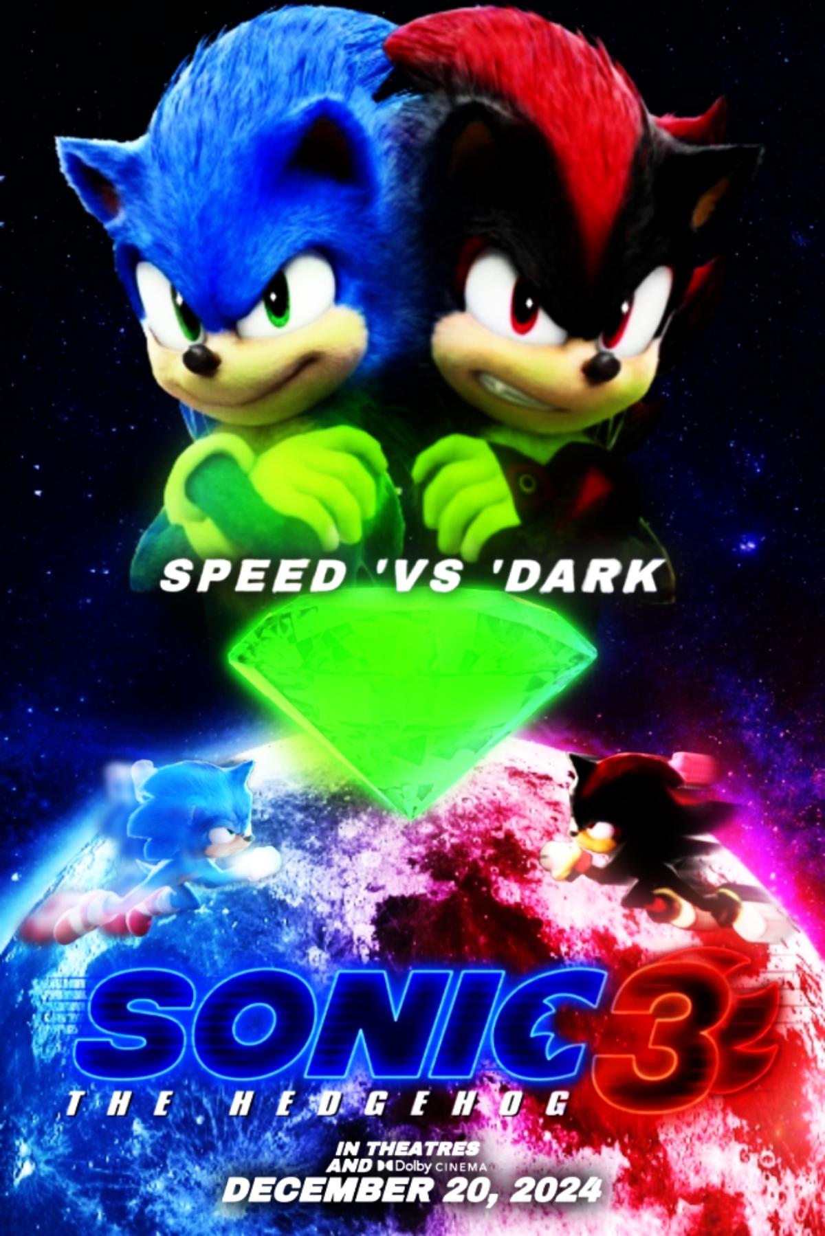 Sonic Movie 3 Poster(Fan Made) by TailsTheDesigner92 on DeviantArt