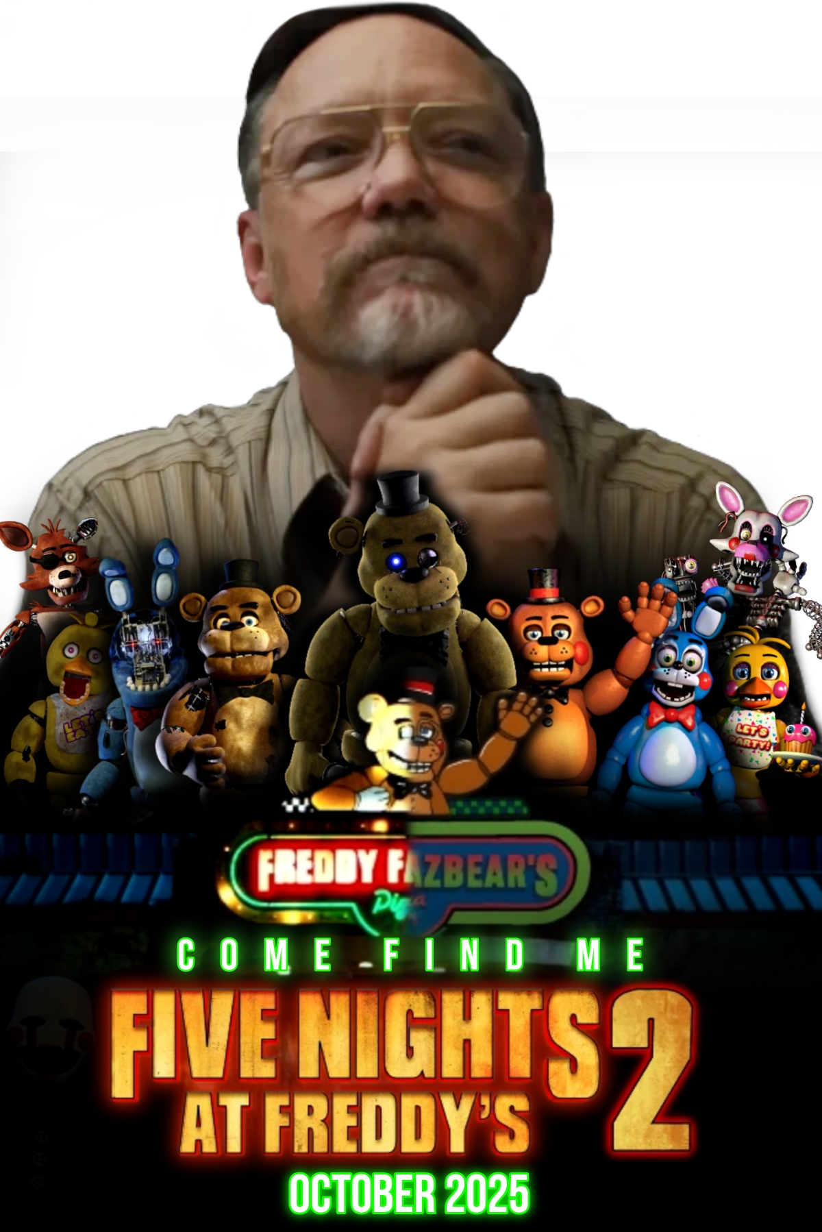 Fan Made Fnaf 2 movie poster by NWRJames5 on DeviantArt