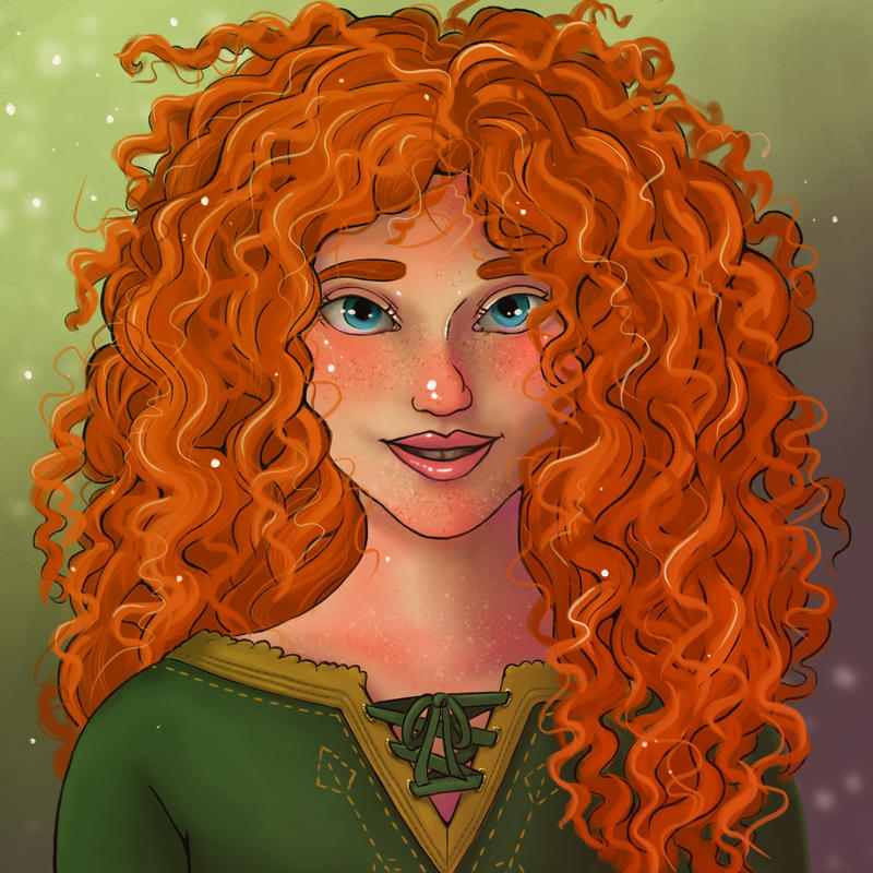 Princess Merida from Disney's Brave by GinnyGravity on DeviantArt
