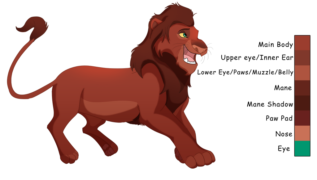 Custom Character Male Lion