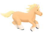 Fuzzy Pony by albinoraven666fanart