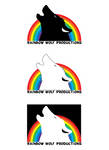 Rainbow Wolf Productions Logo by albinoraven666fanart
