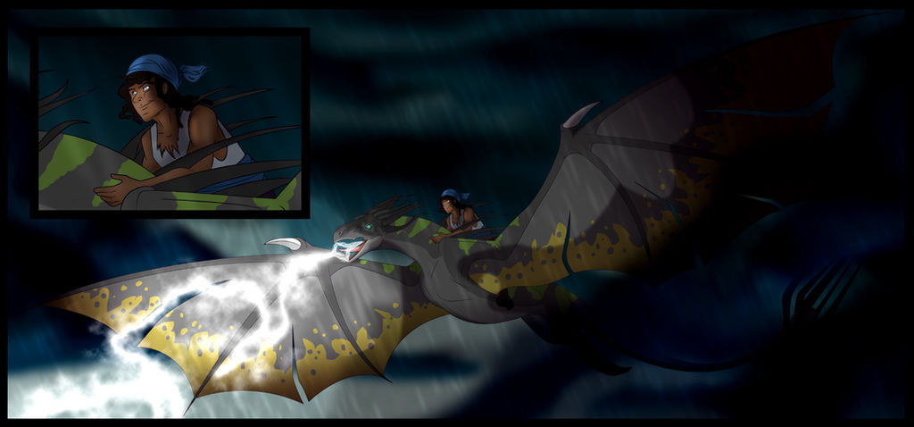 Rian and his Lightning Dragon