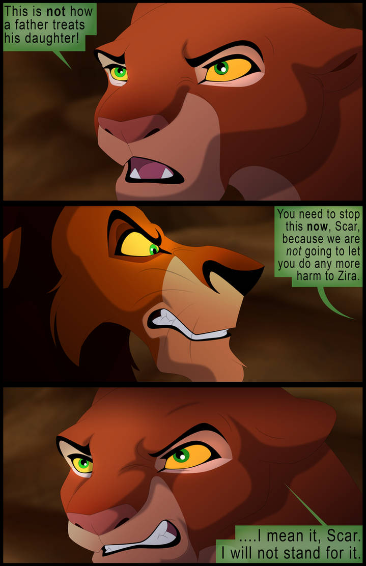 Комикс про львов король лев