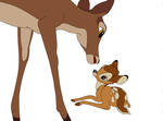 Bambi and mother base