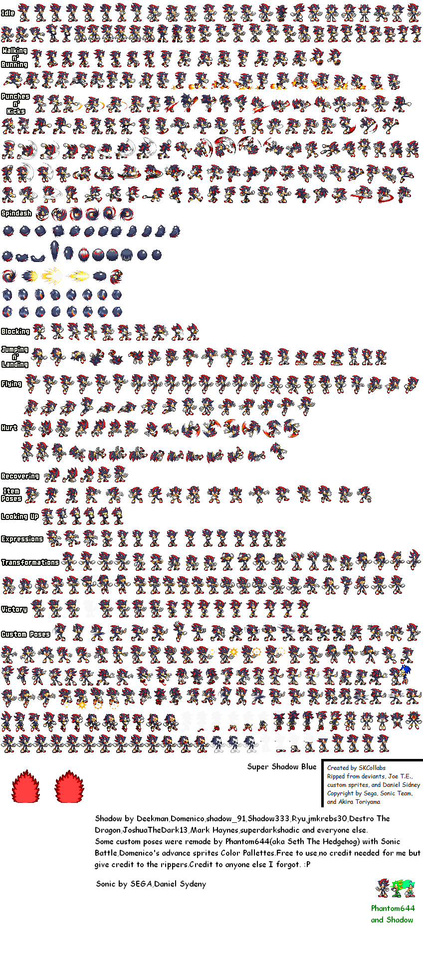 S2 Sonic Re-Design Sprite Sheet V1 by MarioYT21 on DeviantArt