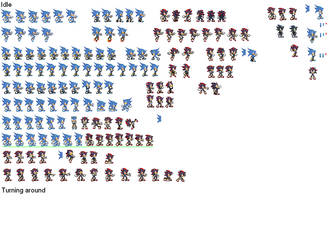 Wesley v4 sprites sheet W.I.P