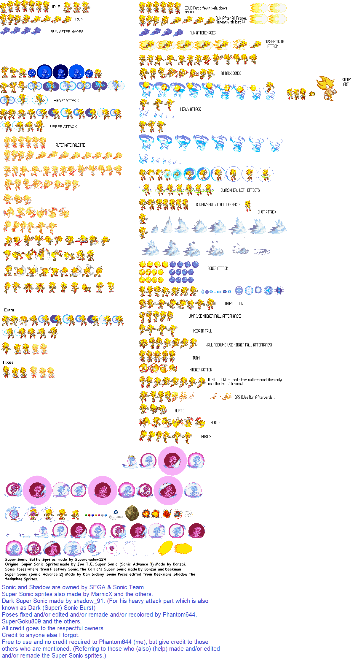 Classic Super Sonic Sprites  deviantART: More Like Classic Sonic