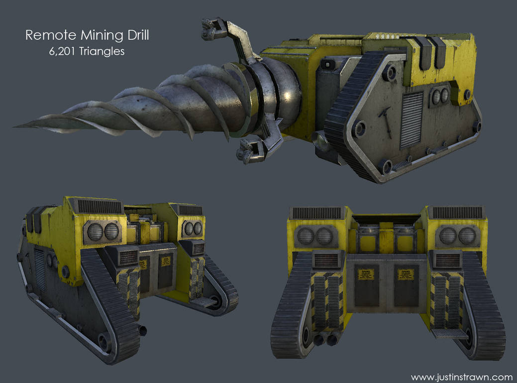 Remote Mining Drill by JustinMs66 on DeviantArt