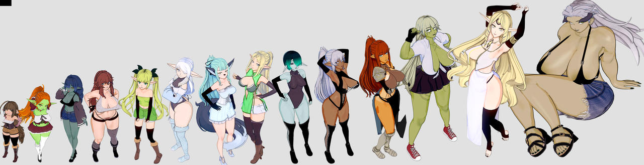 Oc Fantasy Races All Fantasy Races (So Far) by FatallyObsessed on DeviantArt
