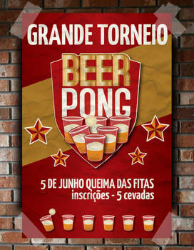 Beer Pong Poster