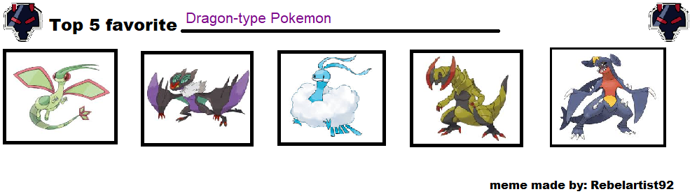 Top 5 Pokemon Types