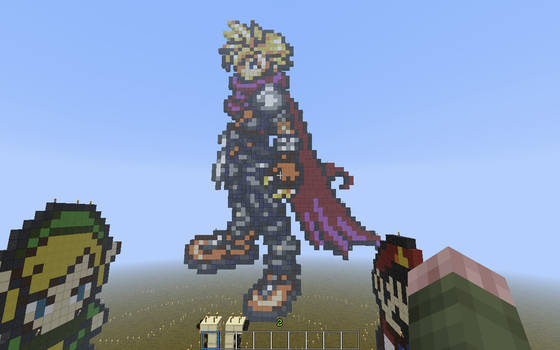 Cloud Strife Kh1 Minecraft