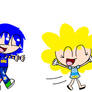 DiC kids playing tag with his Disney cousins