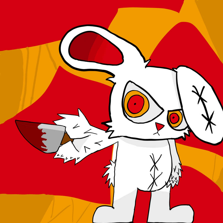 Blood bunny by Toonray23 on DeviantArt