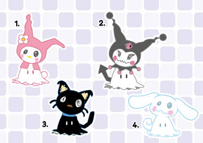 Pokemon x Sanrio Adopts 1 - MOVED