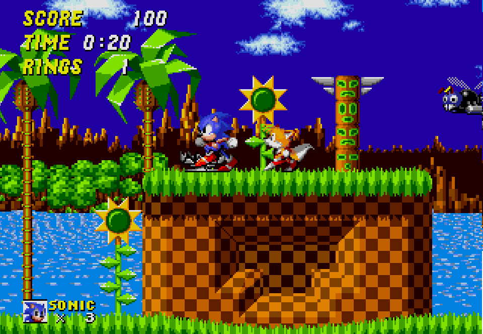 Sonic and Tails running in Green Hill Zone by L-Dawg211 on DeviantArt