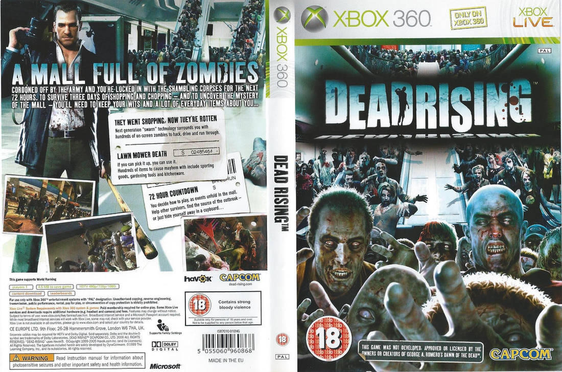Dead Rising Europe Box Art by SOLIDCAL on DeviantArt