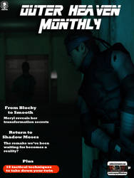 Outer Heaven Monthly Issue 1 (Fake magazine cover)