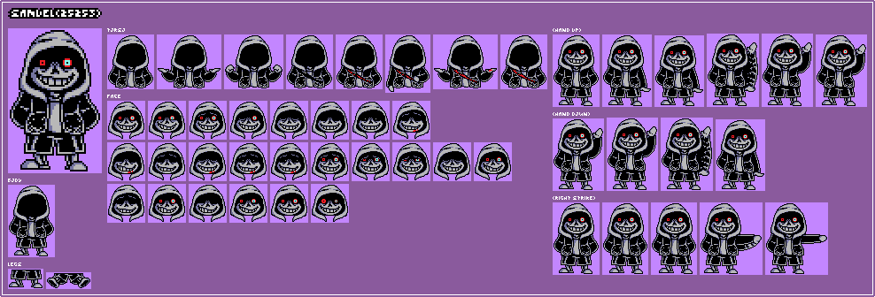 pic Killer Sans Sprite Gif dusttale murder sans spritesheet by