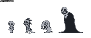 (Undertale) Gaster (Mistery Man) and his followers