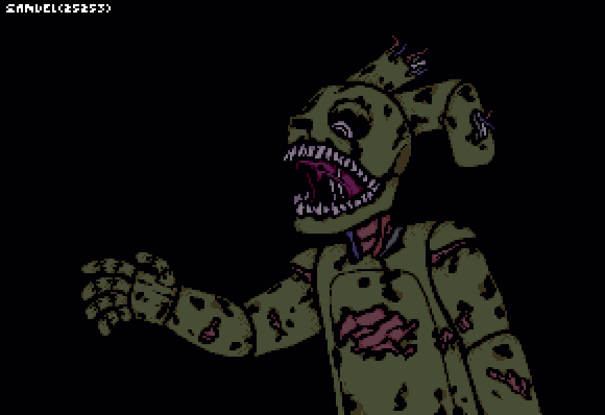 Fnaf) Glitchtrap by Sharfav3in on DeviantArt