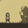 (Undertale) Gaster n Frisk in John Kenn's Style