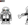 Pre-Dusttrust Sans (2017 vs Remake)
