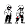 spiderman made me draw this