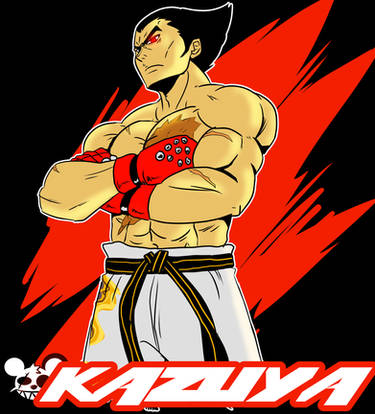 Ryu and Kazuya Mishima Fan Art by Kukurobuki