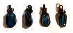 green blue black by Ajala