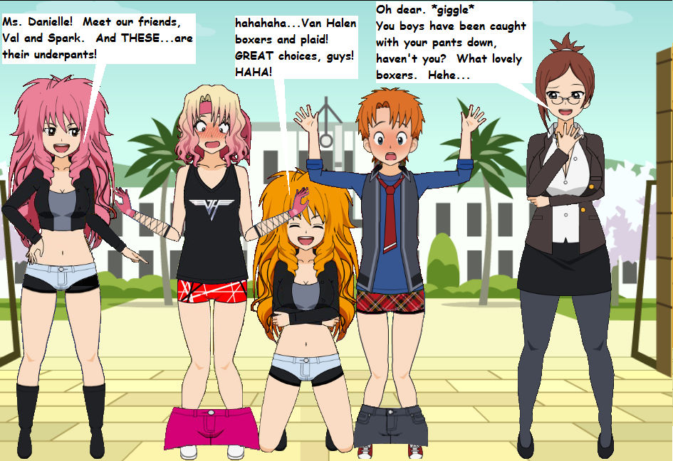 Double Pantsing feat Spark And Danielle By AverageDash On DeviantArt double-pantsing-feat-spark-and-danielle-by-averagedash-on-deviantart