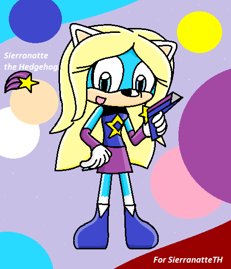 Sierranatte the Hedgehog [Alyssa's Outfit]