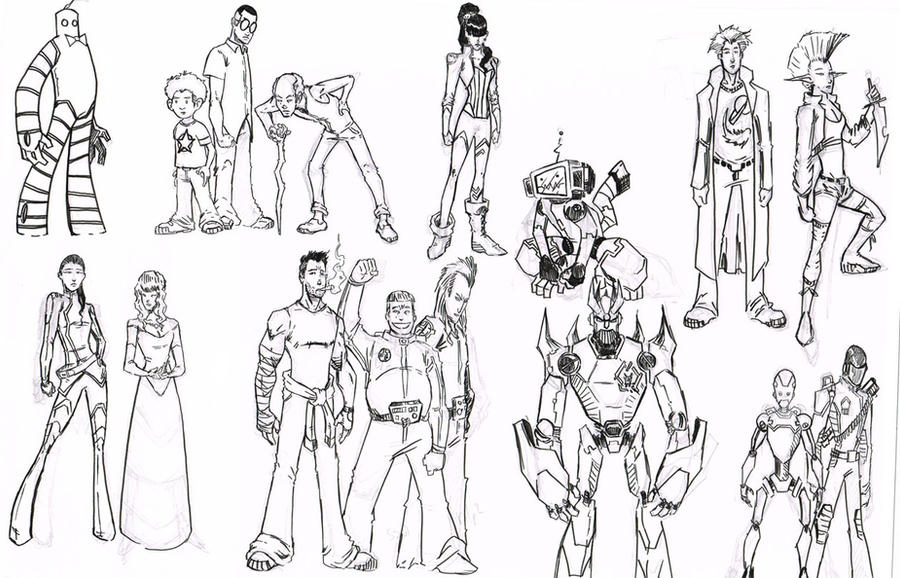 Deviantart Char char sketches by MattWelch on DeviantArt