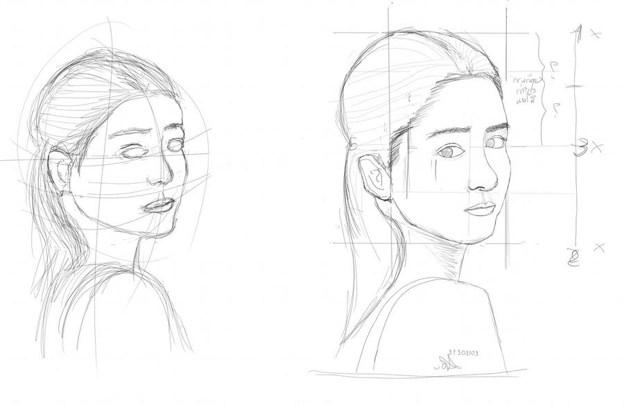 Three Quarter View Reference Three Quarter View by Painrinya on DeviantArt