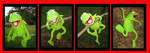 Hang Tight Kermie by Suebie