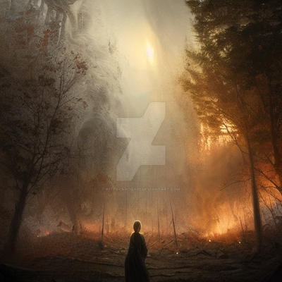 forest fire by kittycanosa01 on DeviantArt